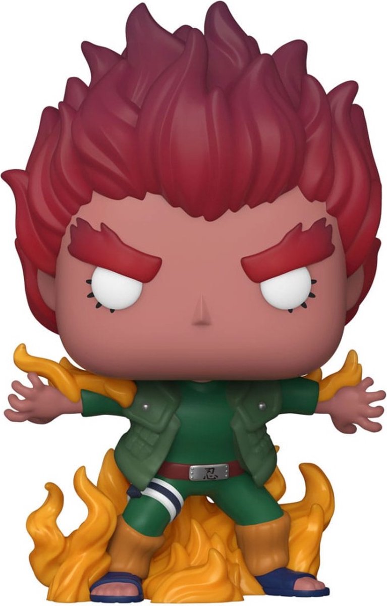 Funko pop! animation might guy eight gates gitd 824 naruto exclusive