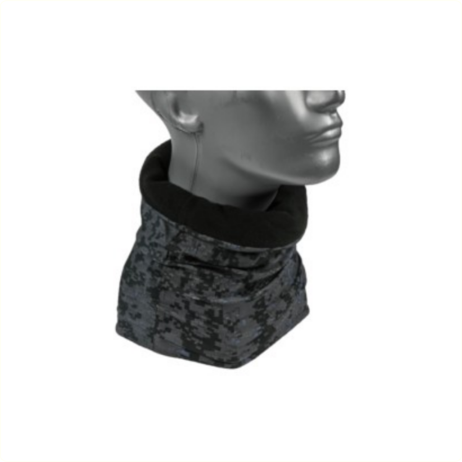 Nekwarmer 'extra comfort' 2 stoffen, één maat, past iedereen