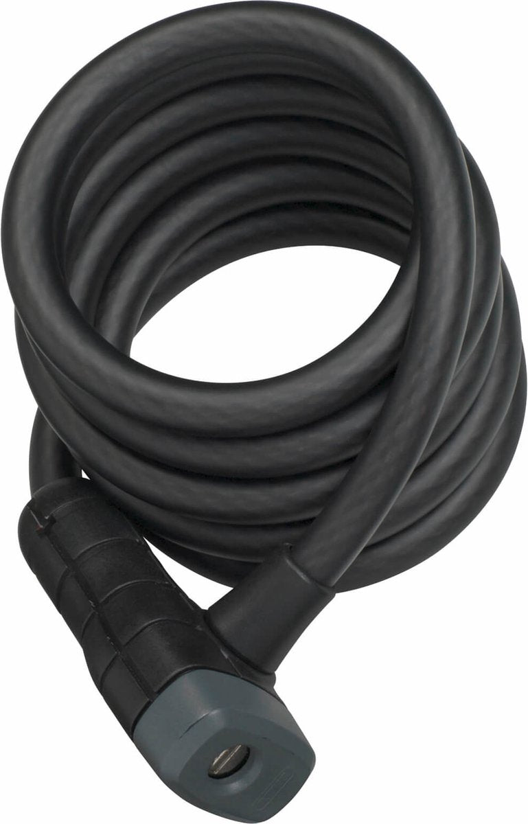 Abus Spiral Cable Lock 6512K 180 12 BK SCMU - 180cm - Black
