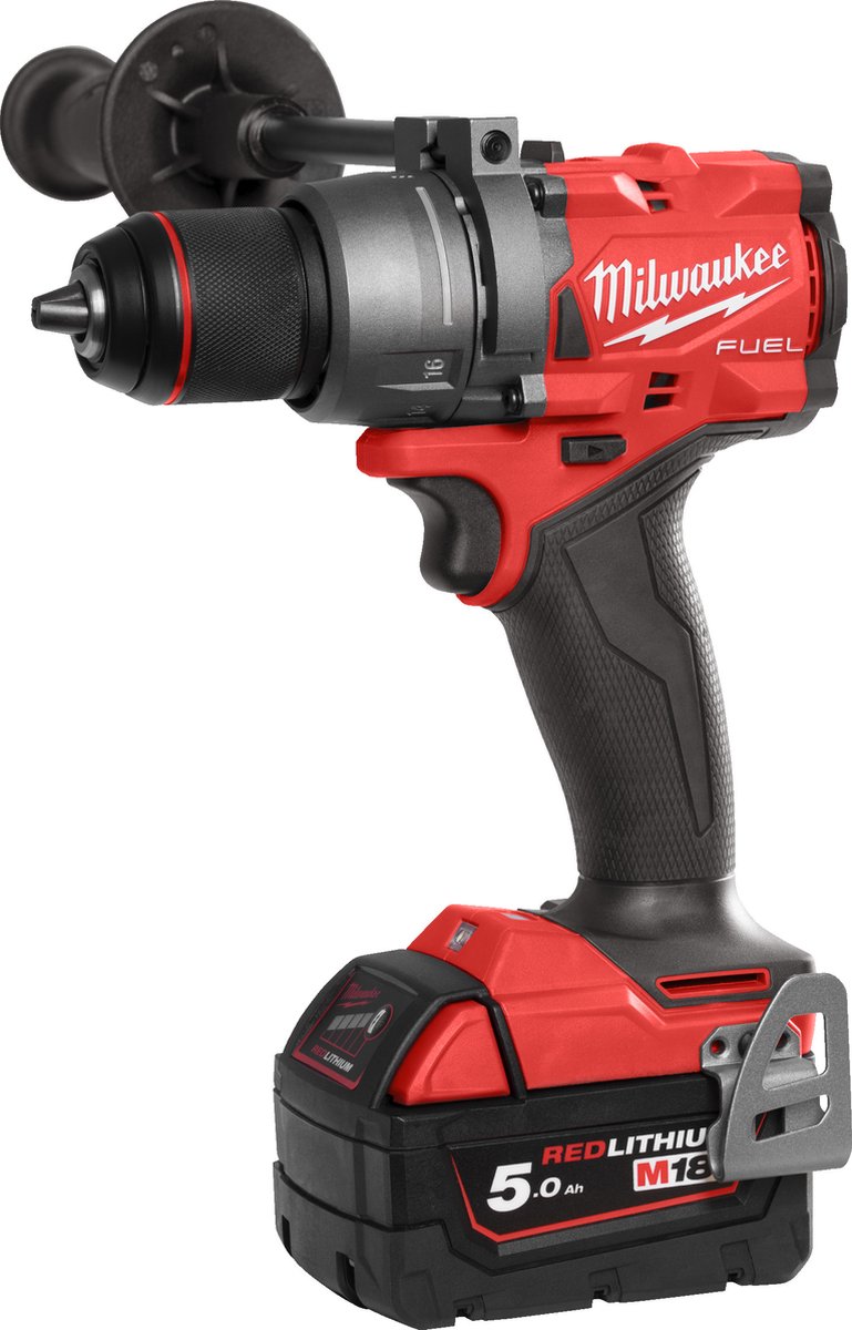 Milwaukee m18 fpd3-502x | m18 fuel accu slagboormachine | 18v | 2 x 5.0 ah accu + snellader | in hd-box 4933479860