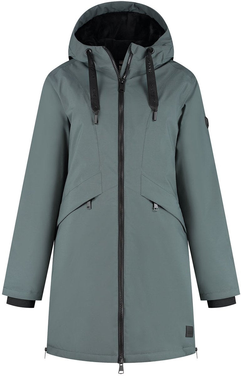 Kjelvik else dames outdoorjas - green
