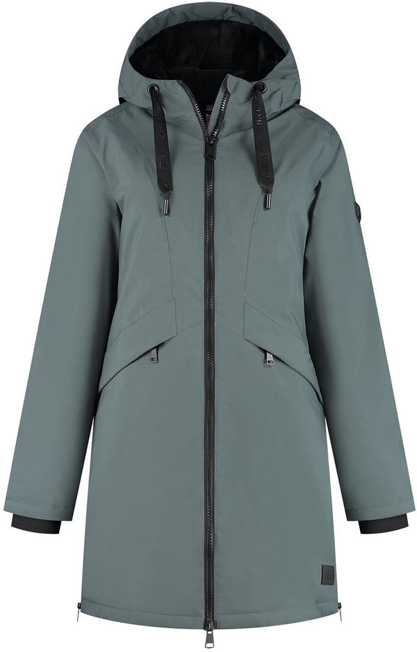 Kjelvik else dames outdoorjas - green