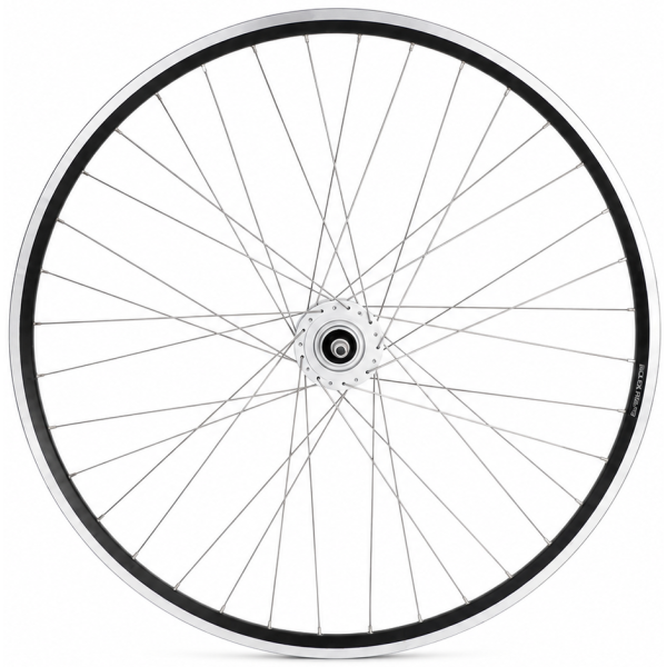 Shimano voorwiel 28 x 1 4'' aluminium zac 2000 velg - dh-c3000-3n naafdynamo - velgrem - zwart zilver