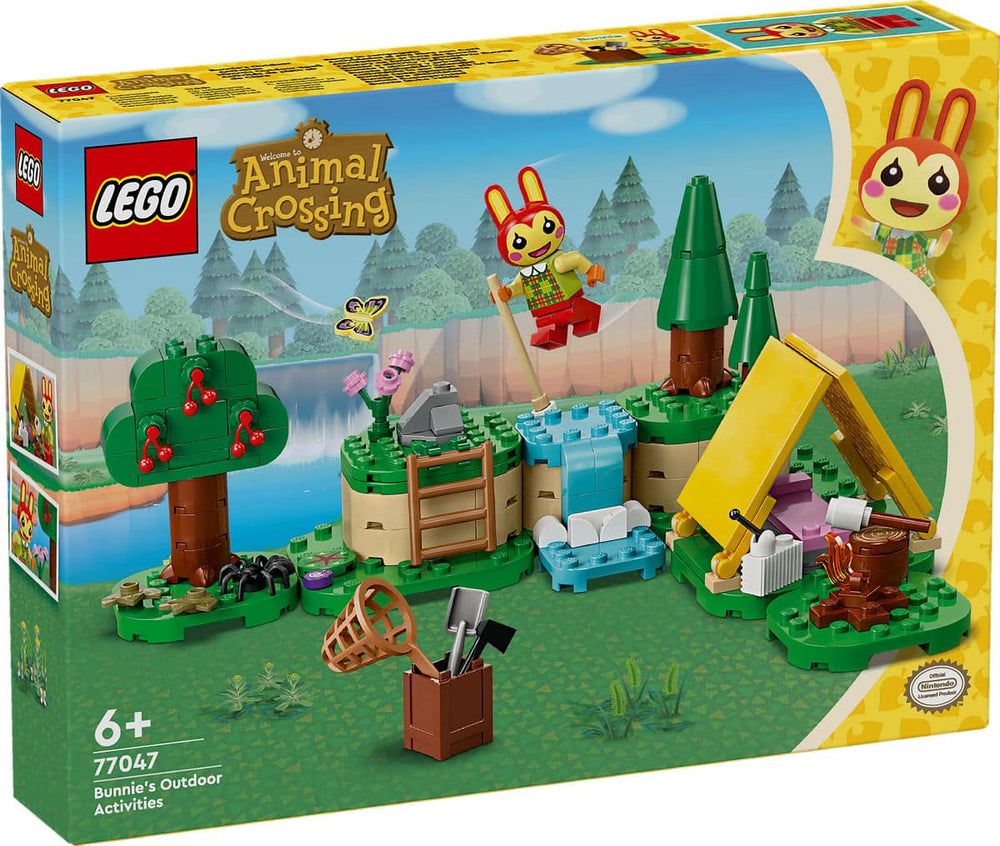 Lego animal crossing kamperen met bunnie 77047