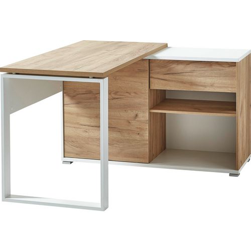 Thuiskantoor bureau germania lioni 4156 melamine eiken