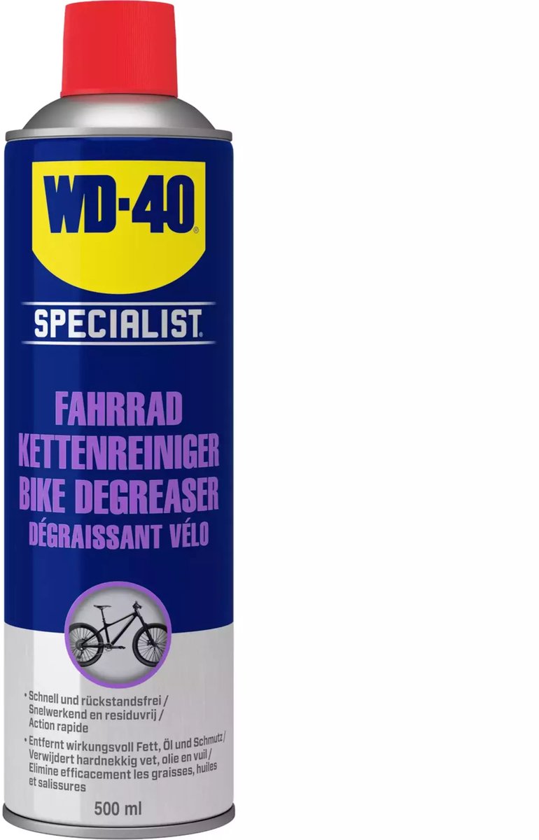 WD40 Specialist Fietsontvetter 500ml