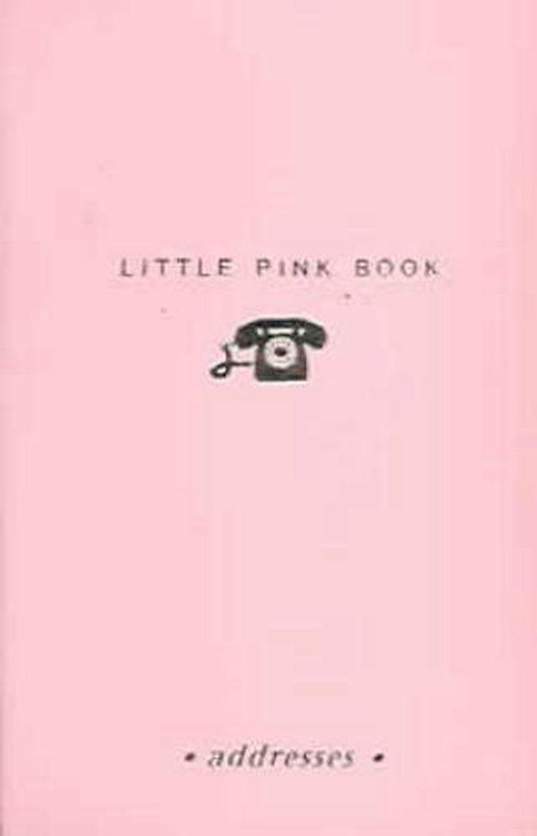 Peter pauper addressbook the little pink book