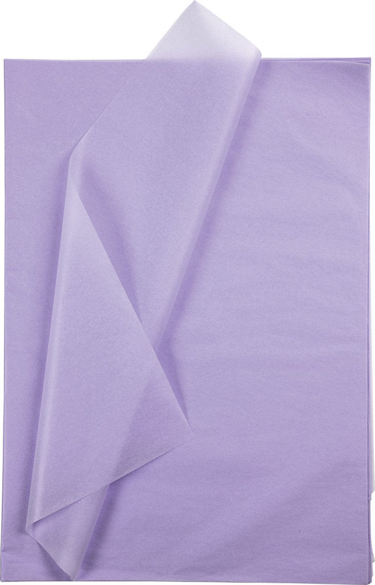 Creativ company tissuepapier lichtpaars 10 verborgen 14 gr, 50x70cm