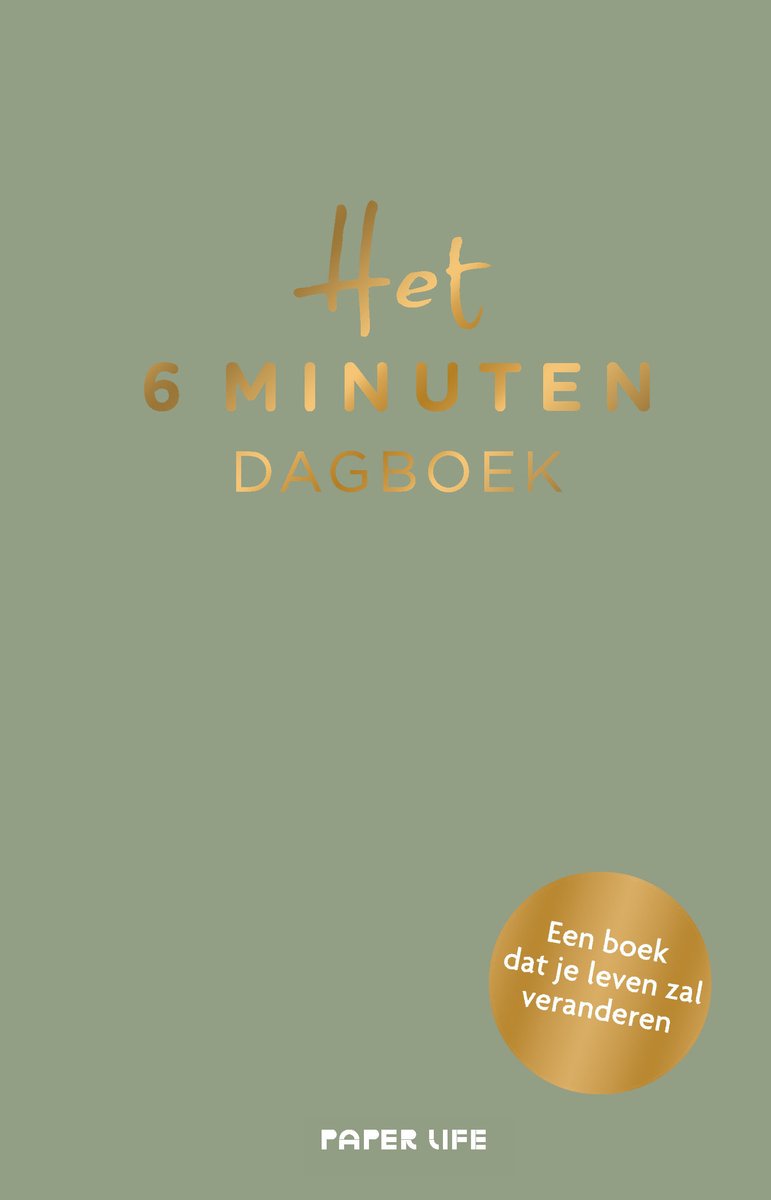Spectrum het 6 minuten dagboek - groen