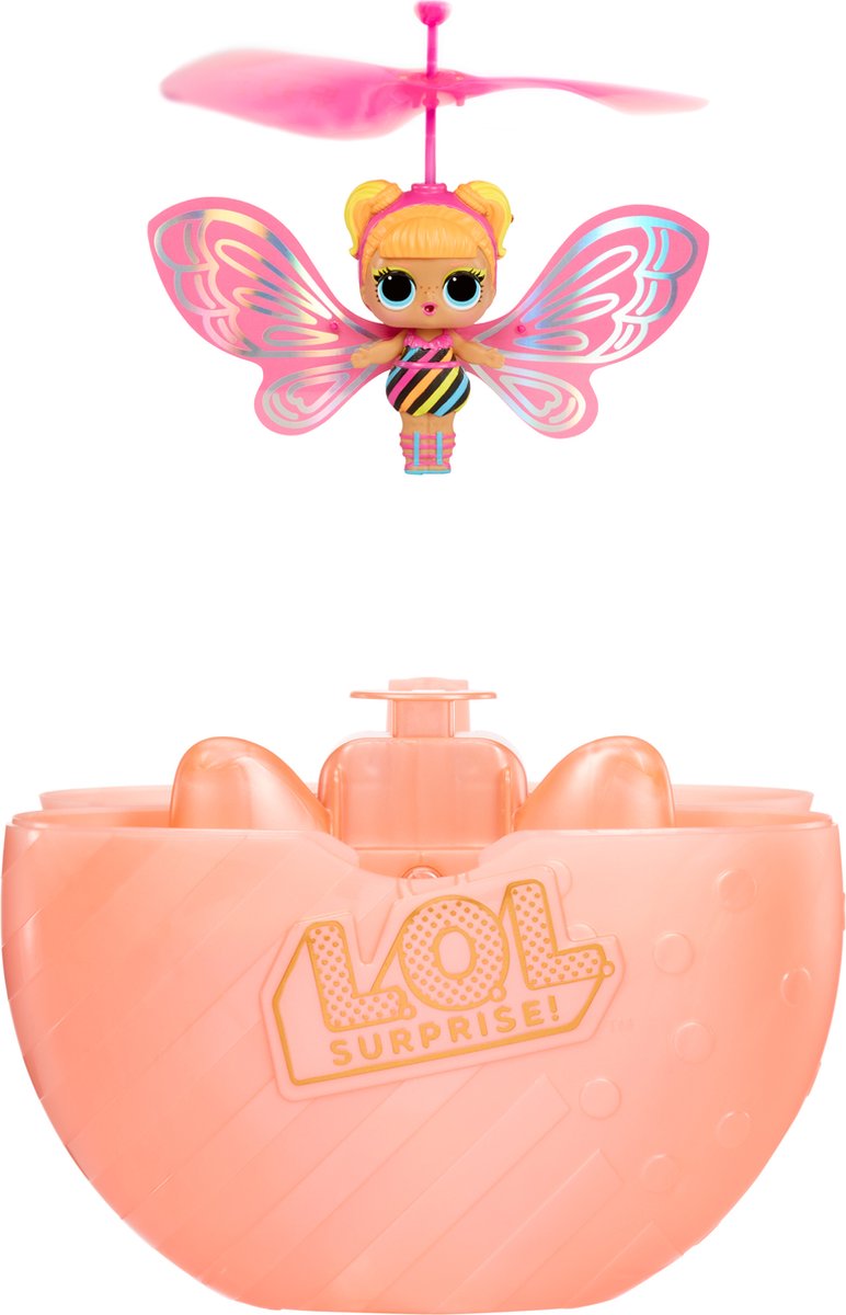 L.o.l. surprise! magic flyers - flutter star - roze vleugels - minipop