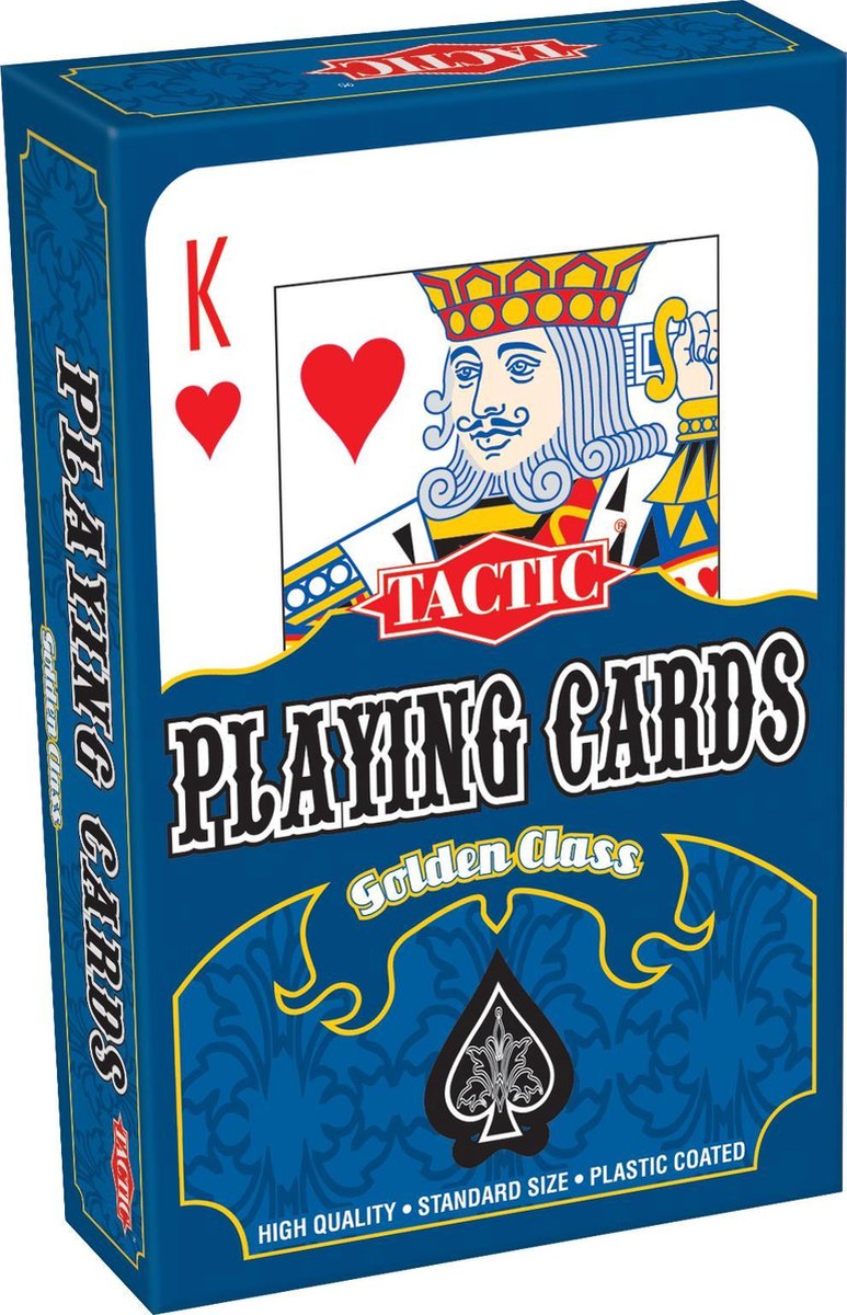 Tactic golden class speelkaarten