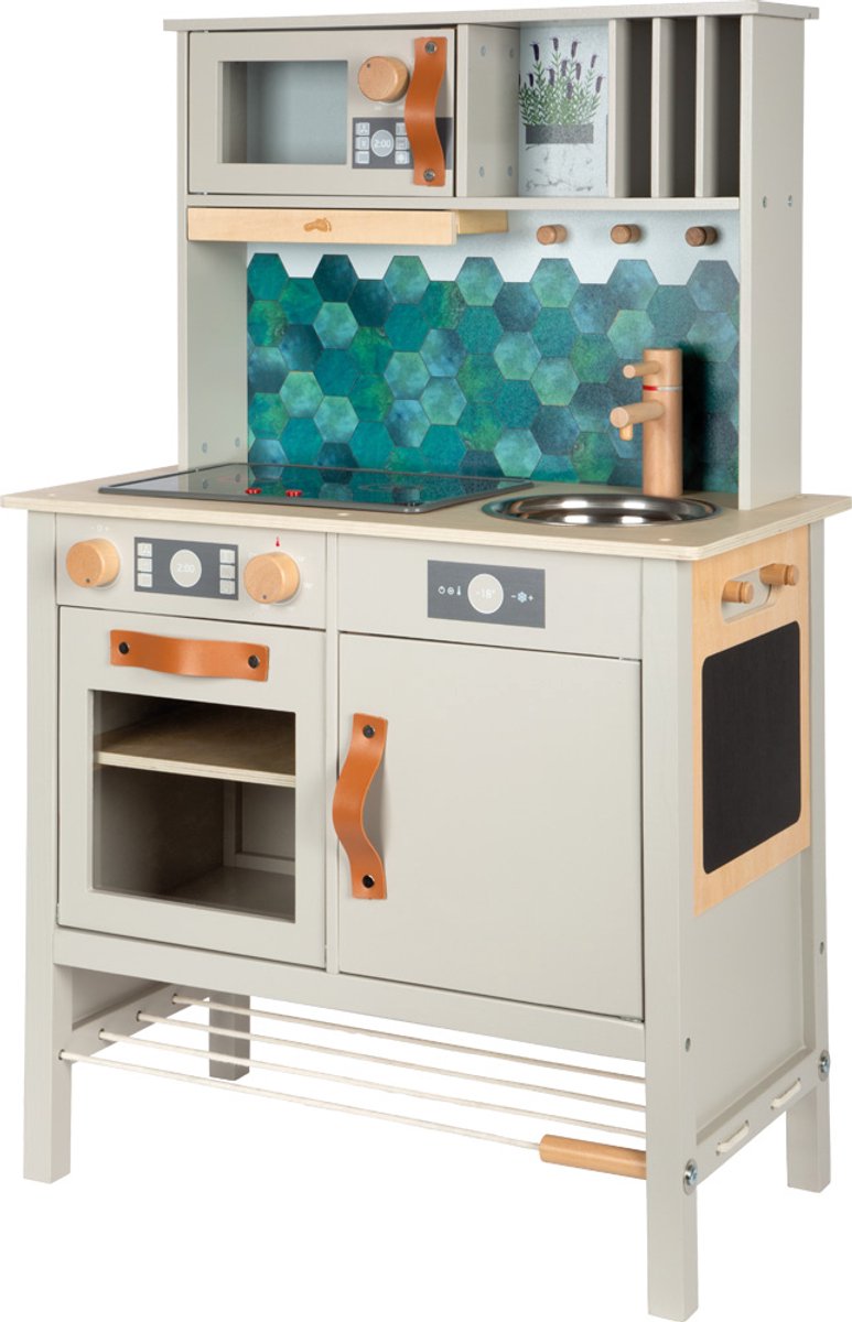 Small foot - houten speelkeuken lekker grijs