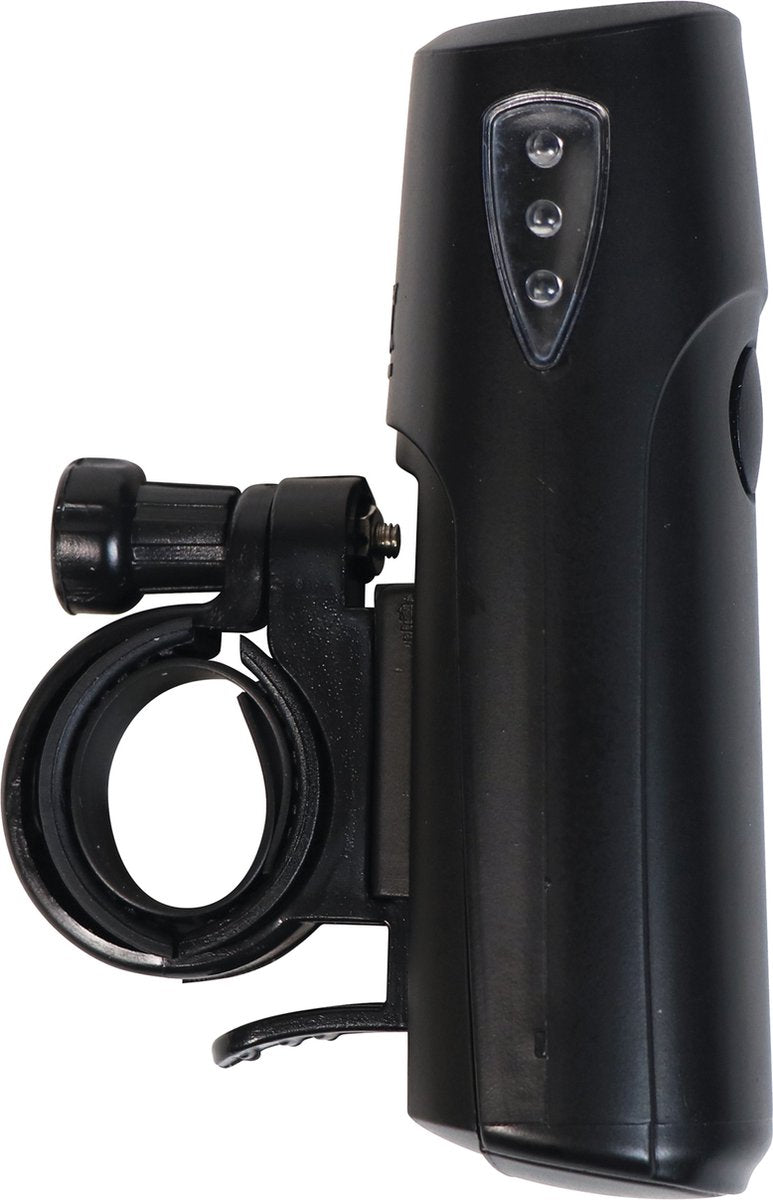 Dresco koplamp fiets - fietsverlichting- sport - 1 led - zwart