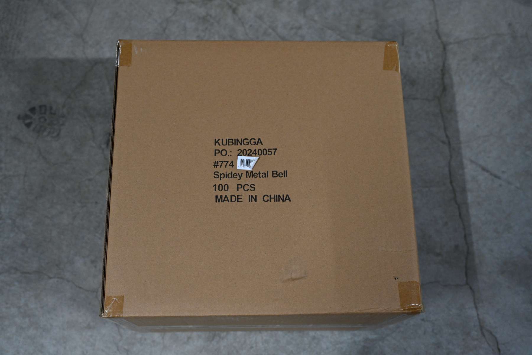 fietsbel Spider-Man blauw rood 54 mm