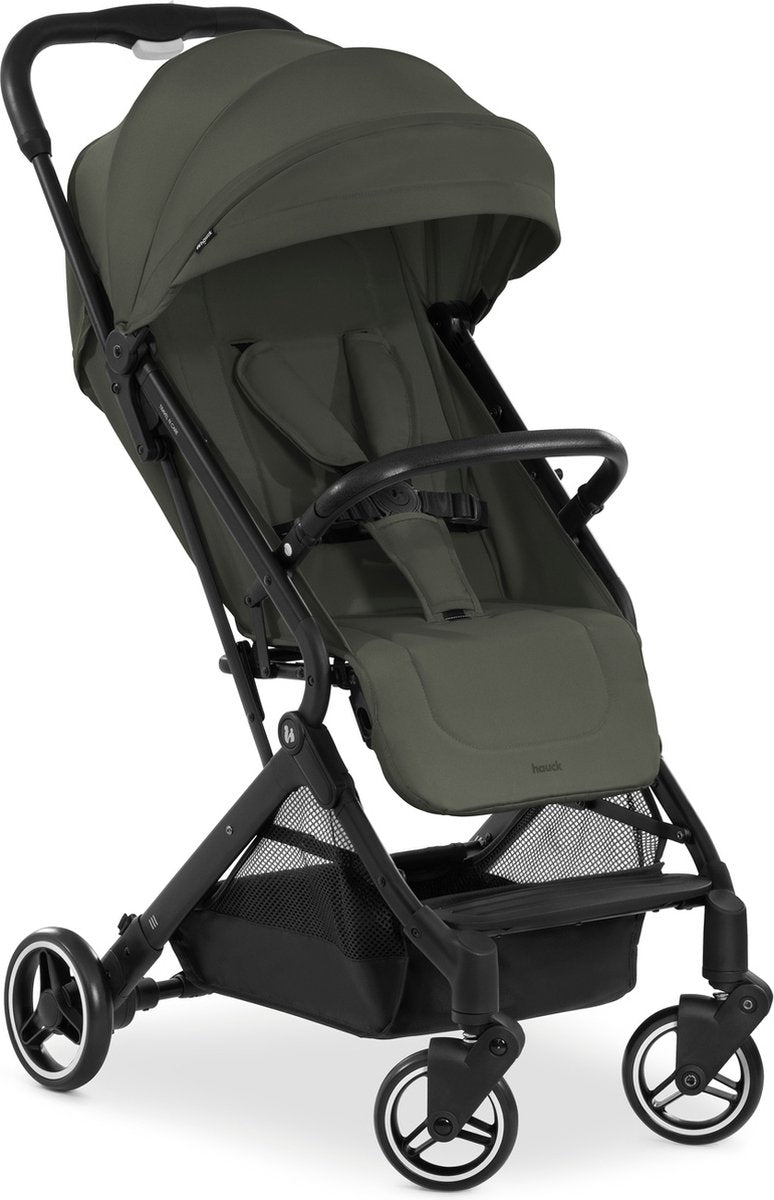 Hauck travel n care buggy - handzaam en compact - dark olive