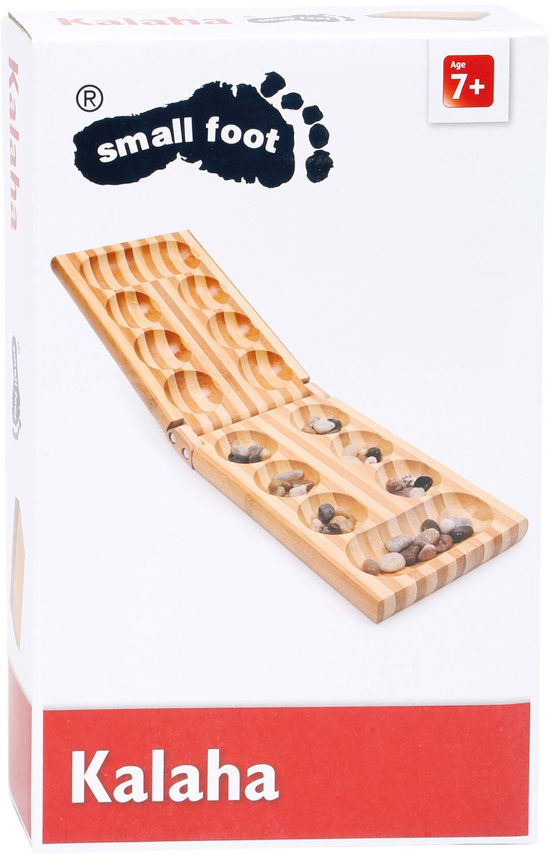 Small foot - wooden strategy game kalaha