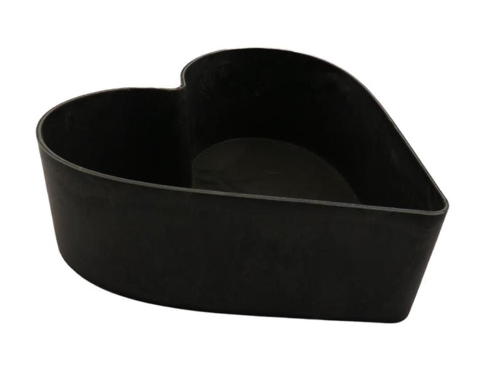 Hbx natural living bloempot hart 22x20x7,5cm