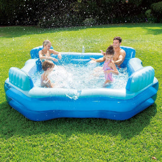 Zomergolven zwembad deluxe comfort 267 x 267 x 66 cm