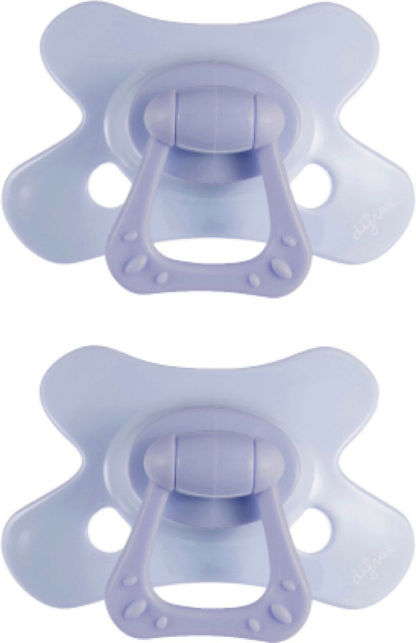 Difrax fopspeen dental - 18+ maanden - lichtpaars - 2 stuks
