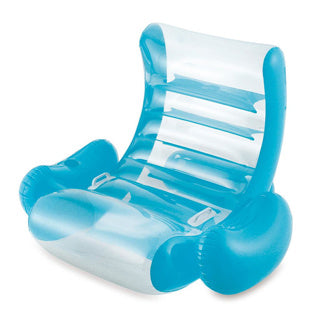 Zomergolven opblaasbare stoel schommellounge teal