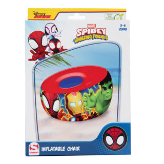 Marvel stoel opblaasbaar spidey en vriendjes