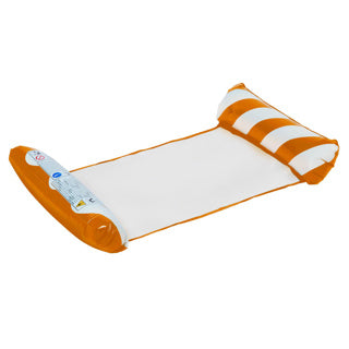 Hammock opblaasbaar oranje 120x72 | 3 stuks