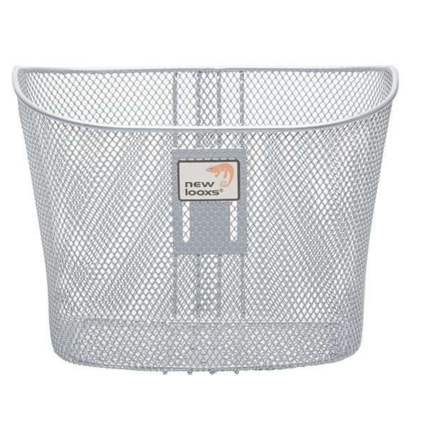 Bicycle Basket Tuscany 19 Litre Silver