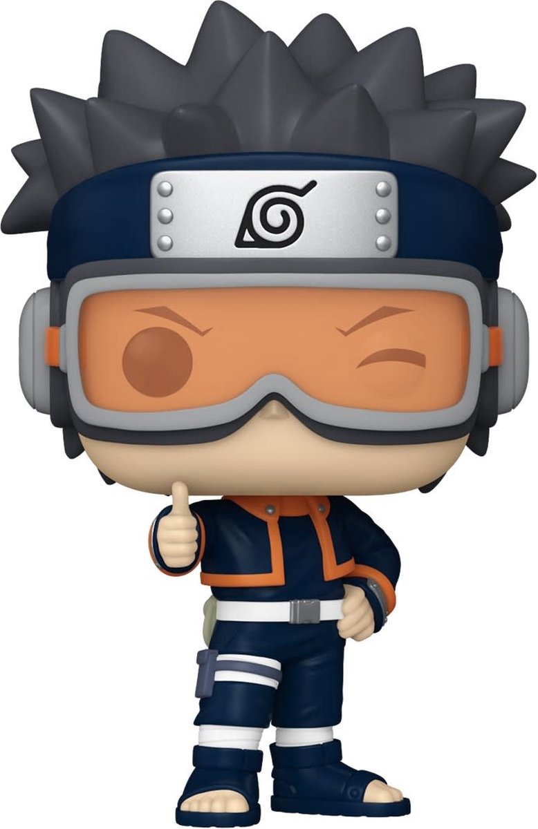 Funko naruto obitu uchiha vinyl figuur 1657 pop! meerkleurig - pvc - anime, fan merch, tv-series