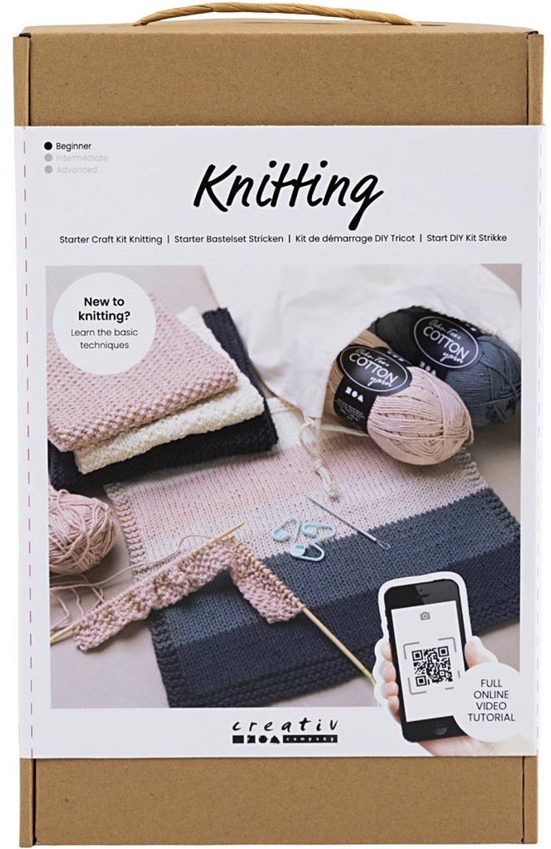 Creativ company cc knitting starter set
