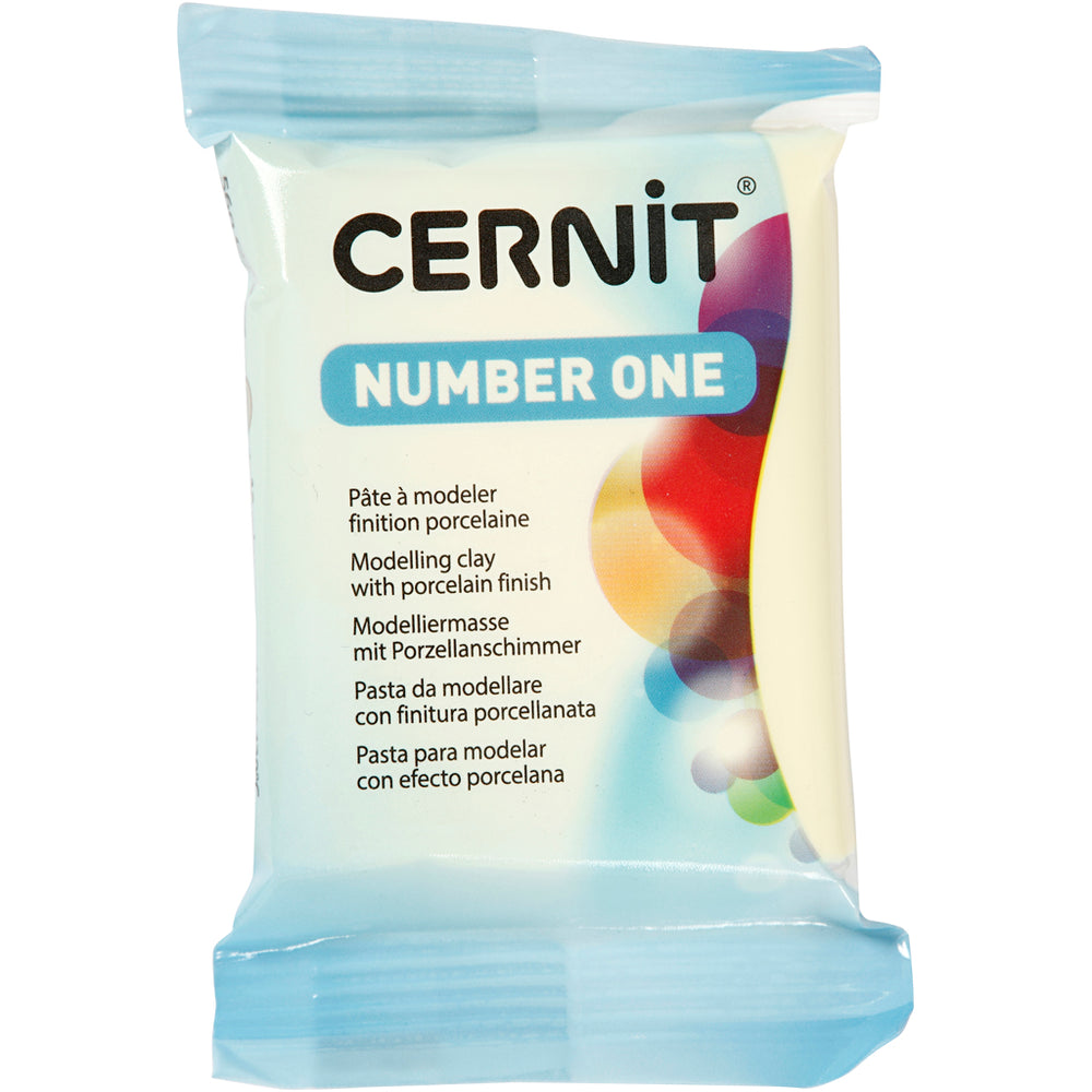 Creativ company cernit boetseerklei vanille, 56 gram