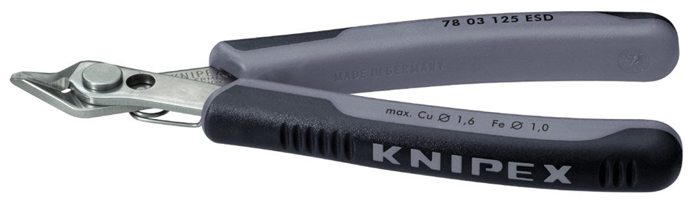 KNIPEX KNIPEX Elektronische Super Knips ESD 78 13 125 ESD