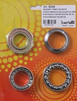 Buzzetti balhoofd lagerset headsets peugeot tweet sym