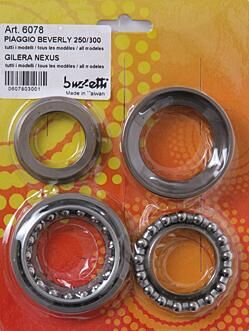 Buzzetti balhoofd lagerset headsets piaggio, beverly, nexus