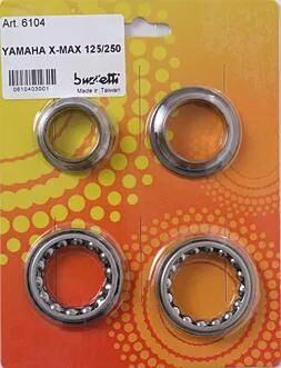 Buzzetti balhoofd lagerset headsets yamaha x-max up to 2009