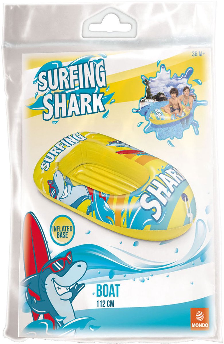 Mondo opblaaslaars surfhaai, 112cm