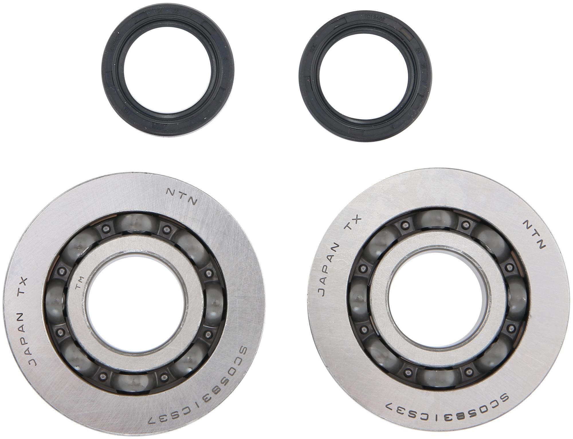 Rms krukas lagerset ball bearings-sealing rin k-shaft piaggio 2-t.