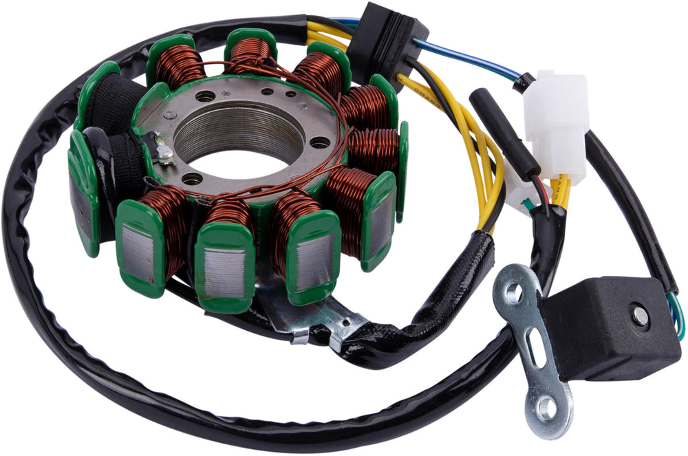 One anchor plates 11 coils
