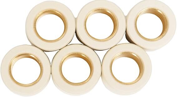 Rms variomatic gewicht roller core set 23x18 mm, 19.0 gr, 6 pcs.