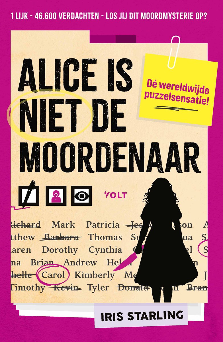 Alice is niet de moordenaar