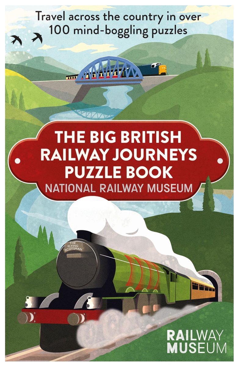 Big british railway journeys puzzle book