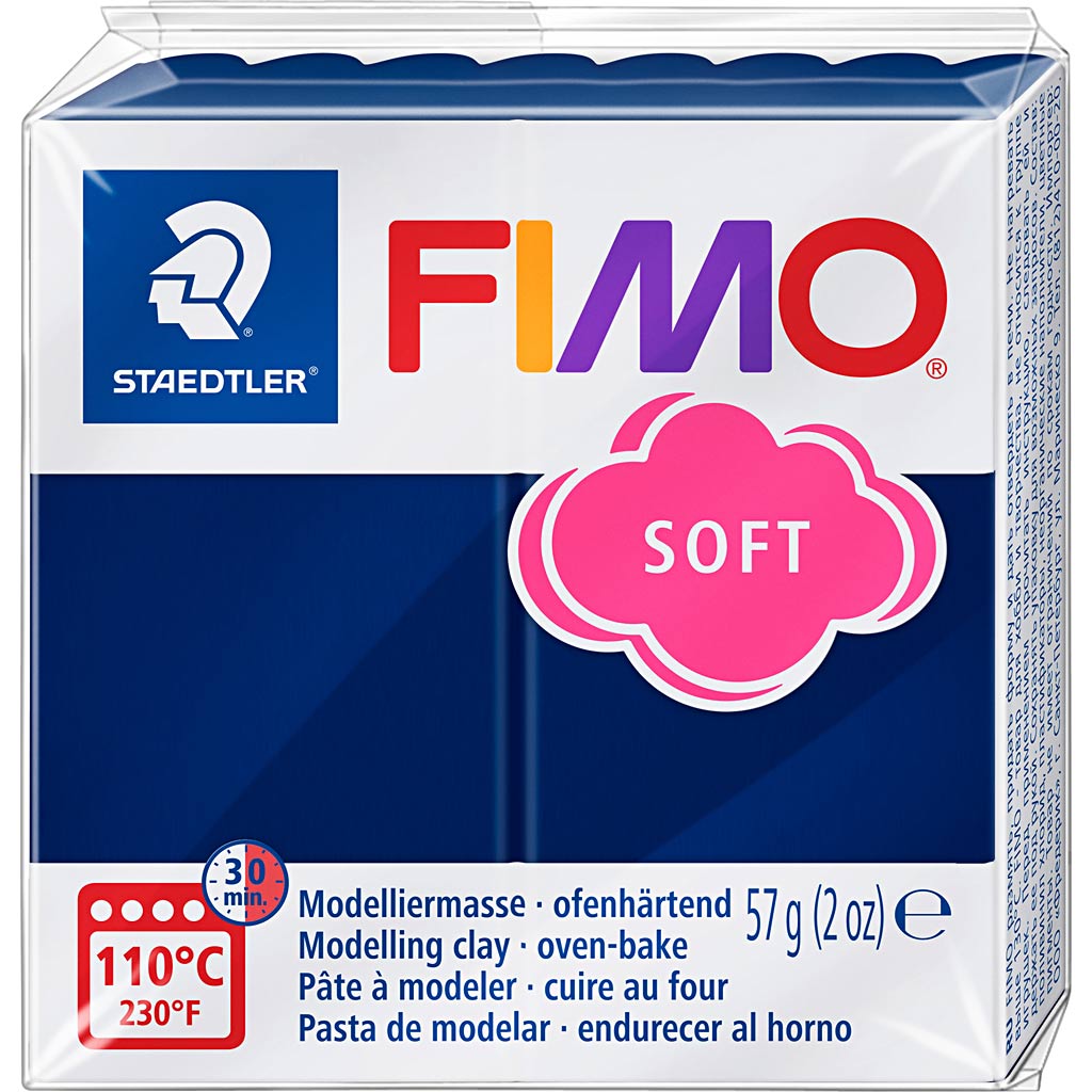 Fimo® soft, windsor blue, 57 gr 1 doos