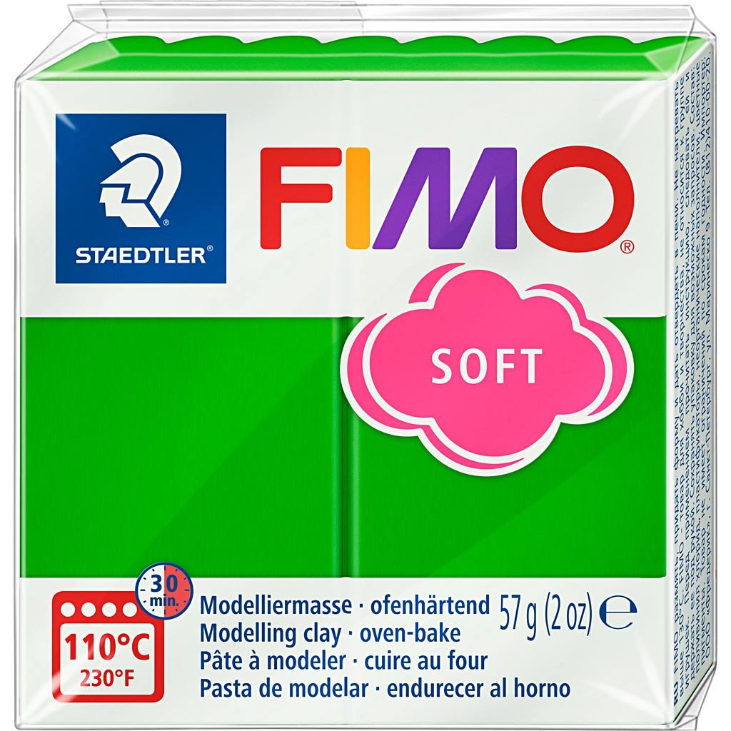 Fimo® soft, tropical green, 57 gr 1 doos