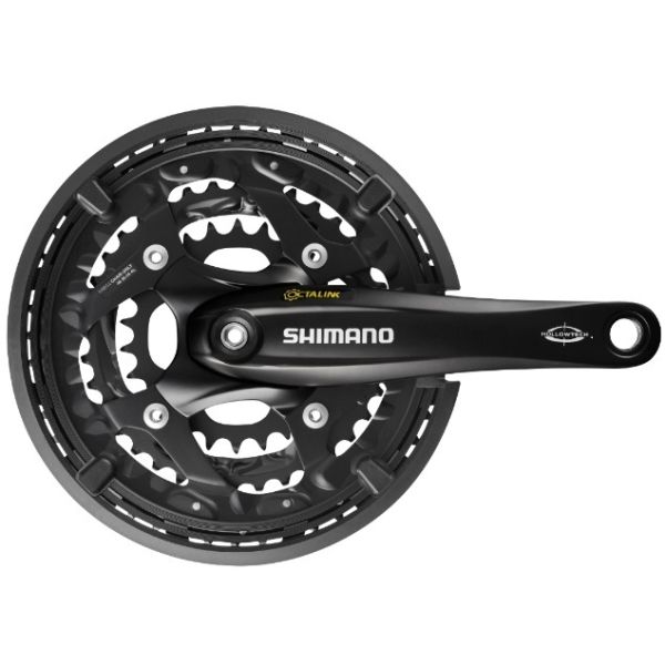 Shimano crankstel fc-t521 crankset shim. fct521 26 36 48t.175mm ol 10sp