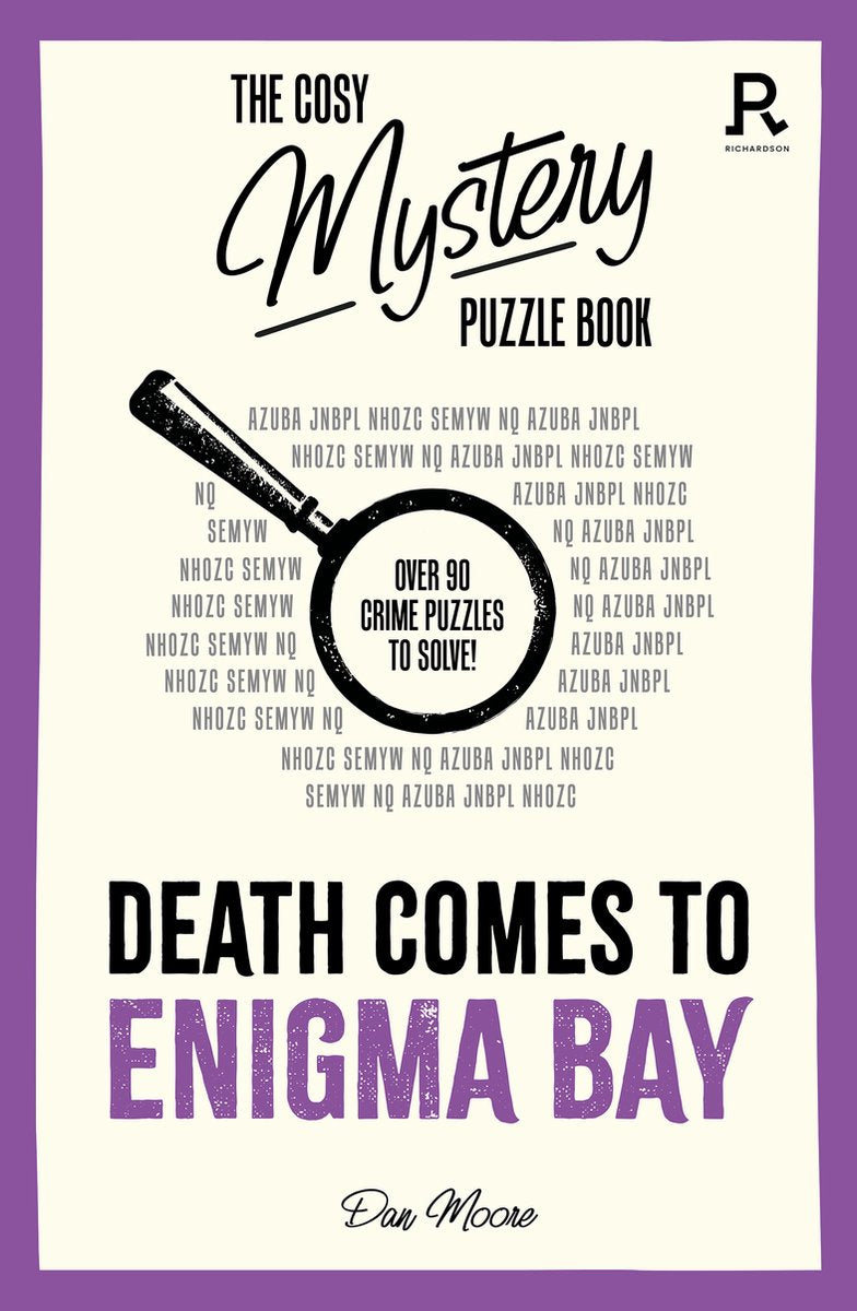 The cosy mystery puzzle book - death comes to enigma bay