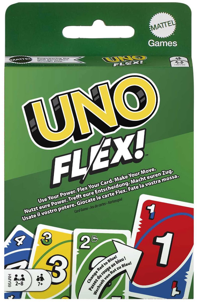 Mattel uno flex kaartspel
