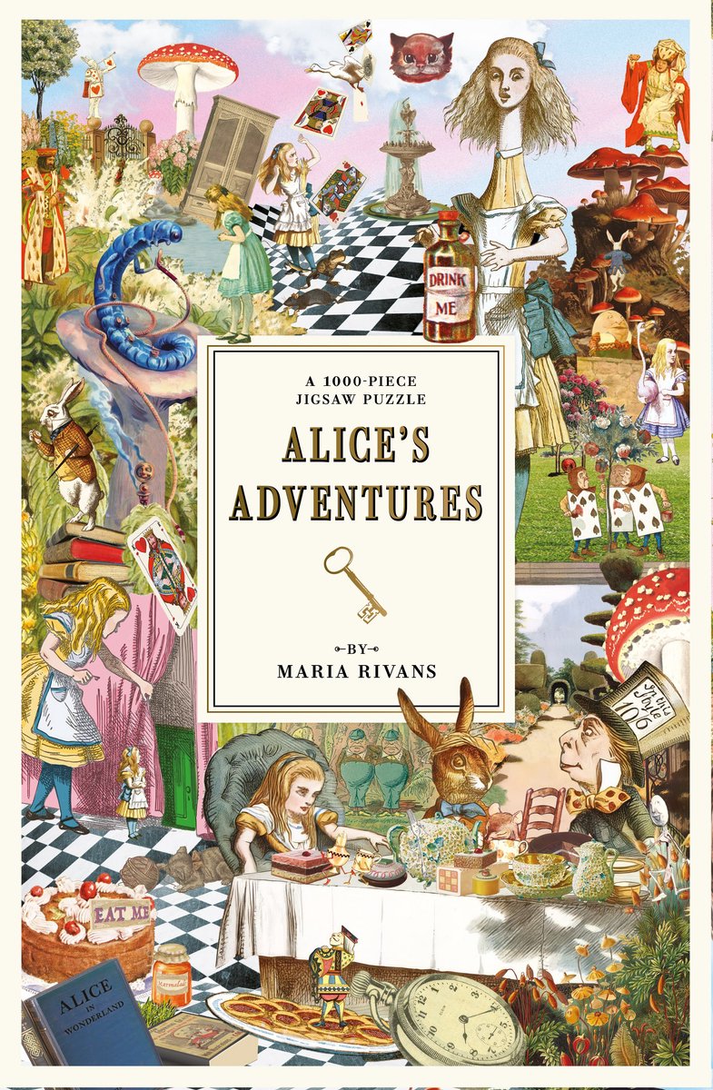 Alice's adventures: a 1000-piece jigsaw puzzle