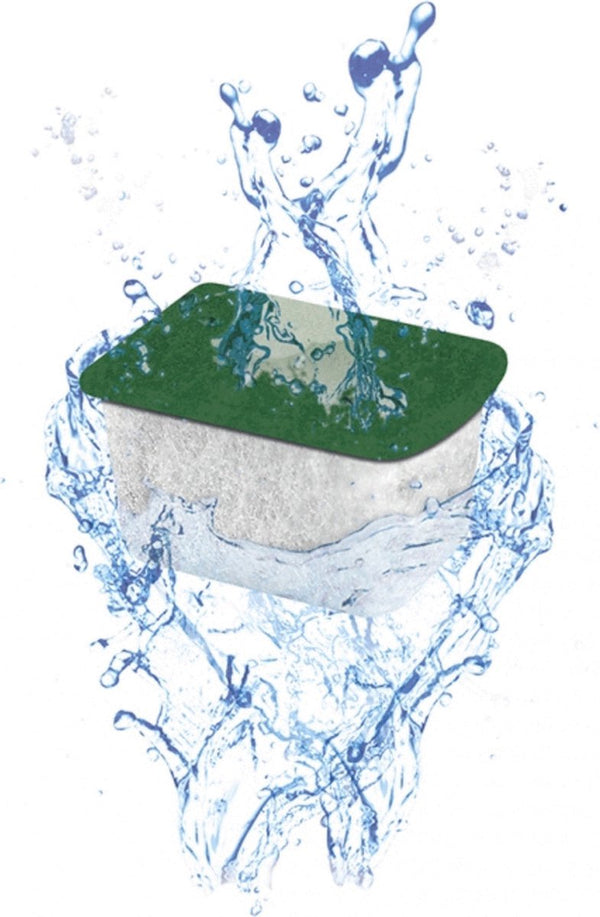 Ciano bio-bact medium - filtermateriaal - 4.6x3.6x3.1 cm 152 g groen