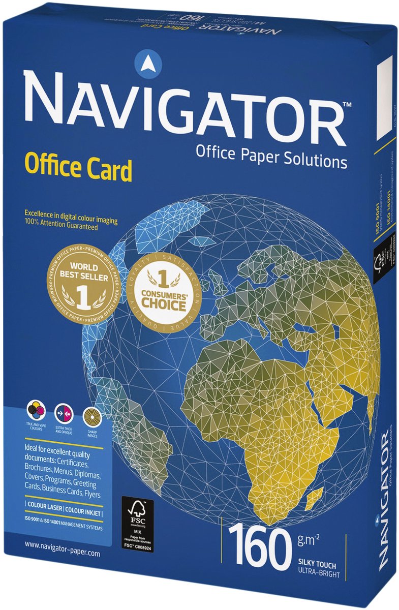Navigator papier a3 160g 250v