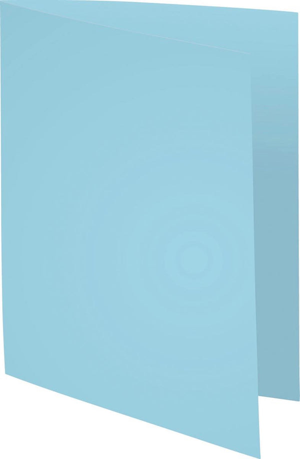 Exacompta forever 170 - pak van 100 dossiermappen 170g m2- 24x32cm voor a4. - lichtblauw - 420006e