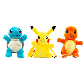 Canenco pokémon 3d rugtas pluche pikachu